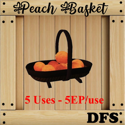 Second Life Marketplace DFS (1x) Peach Basket